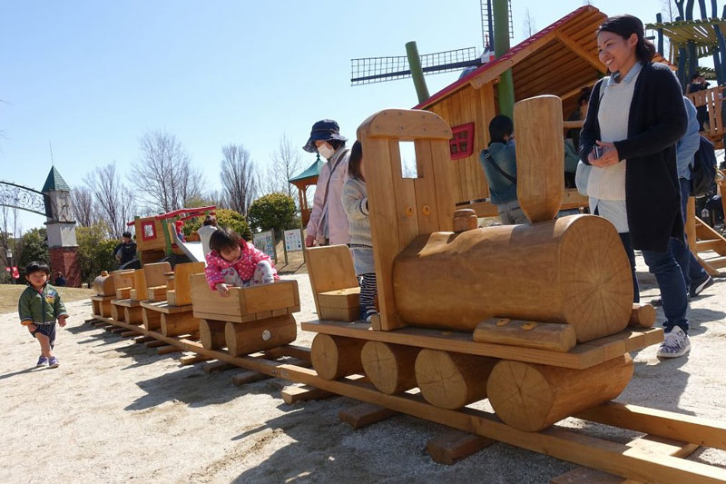 Детский игровой поезд